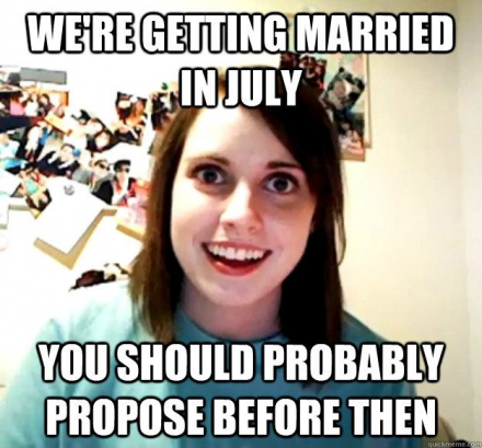 Overly Attached GF Marriage Proposal