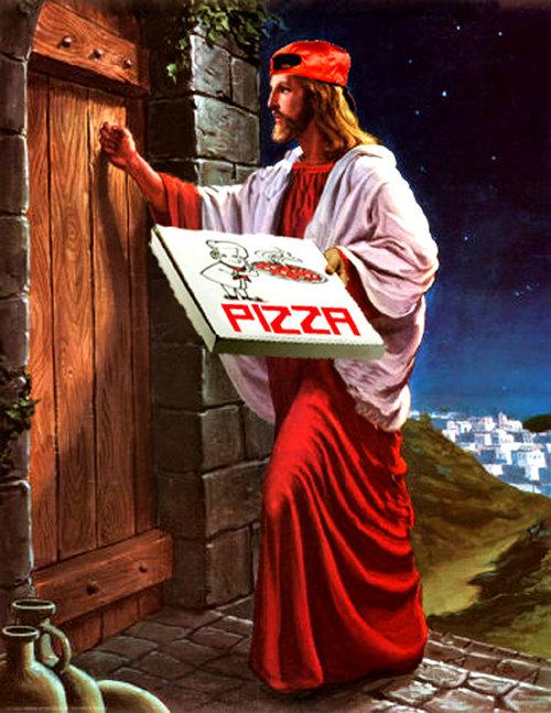 Jesus pizza College students