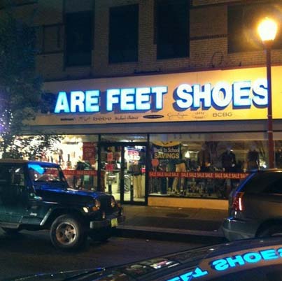 are Feet shoes